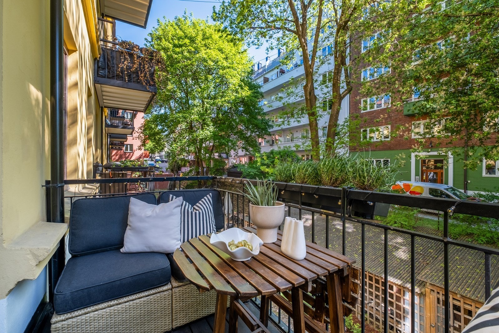 En klassisk og tiltalende 3R leilighet med balkong på Bislett. Galleribilde