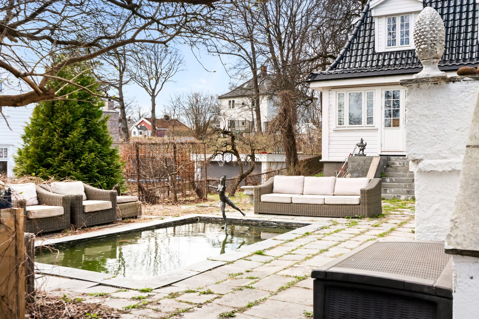 Det er rom for å videreutvikle hagen etter egen smak. Galleribilde