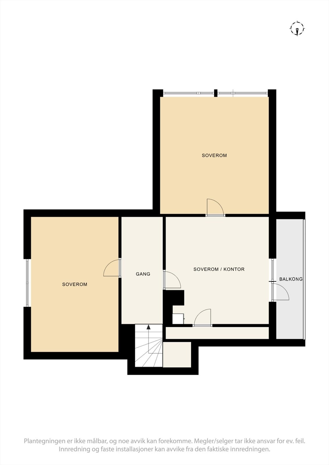 Plantegning 2. etasje. Galleribilde