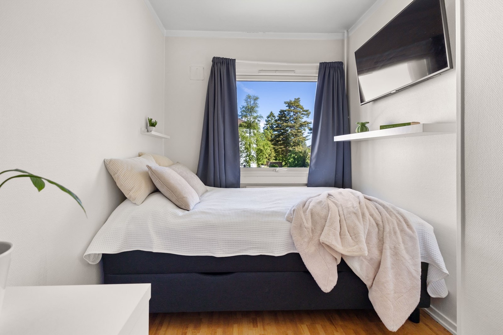 Rommets størrelse gir gode innredningsmuligheter Galleribilde