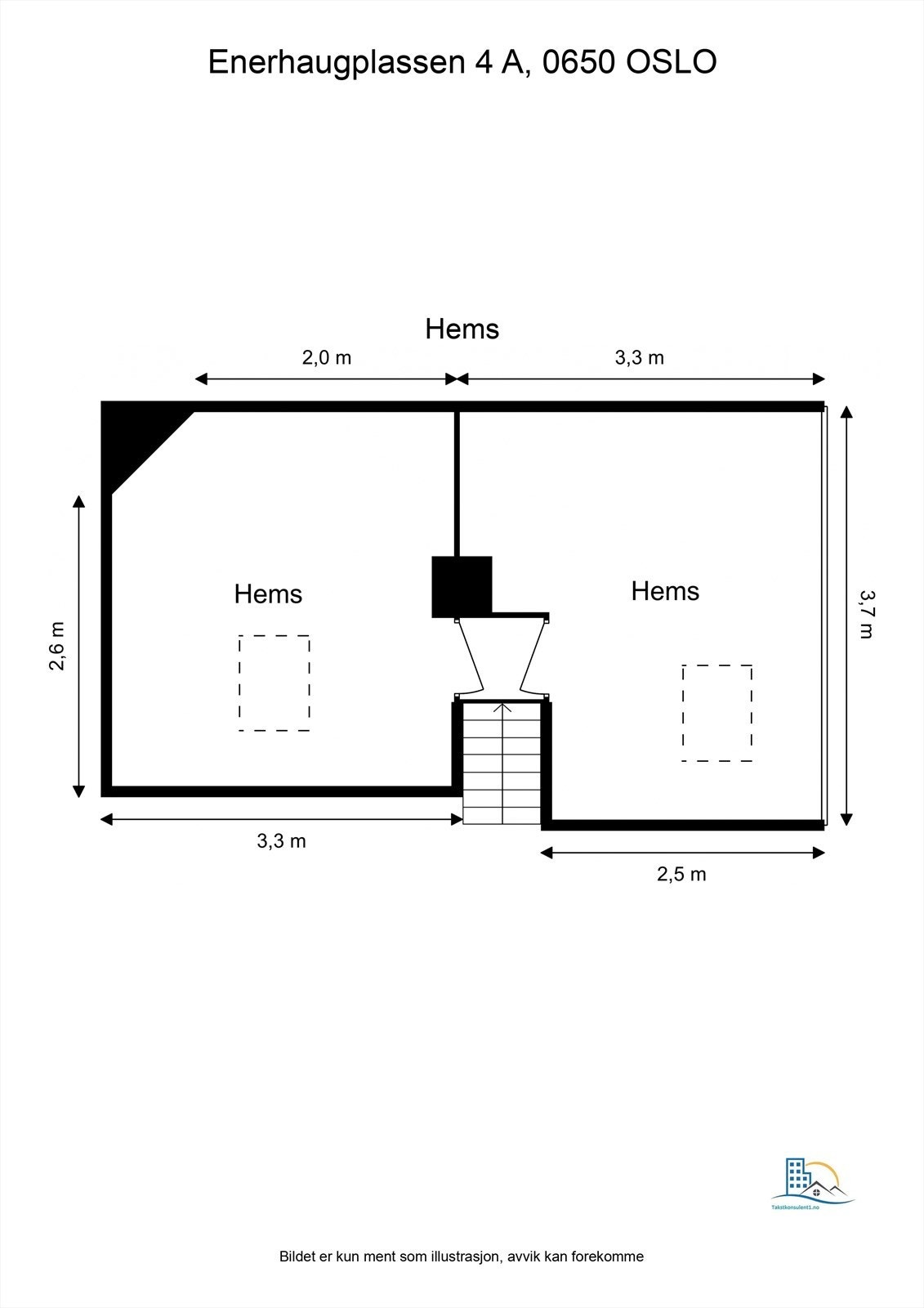 Plantegning hems Galleribilde