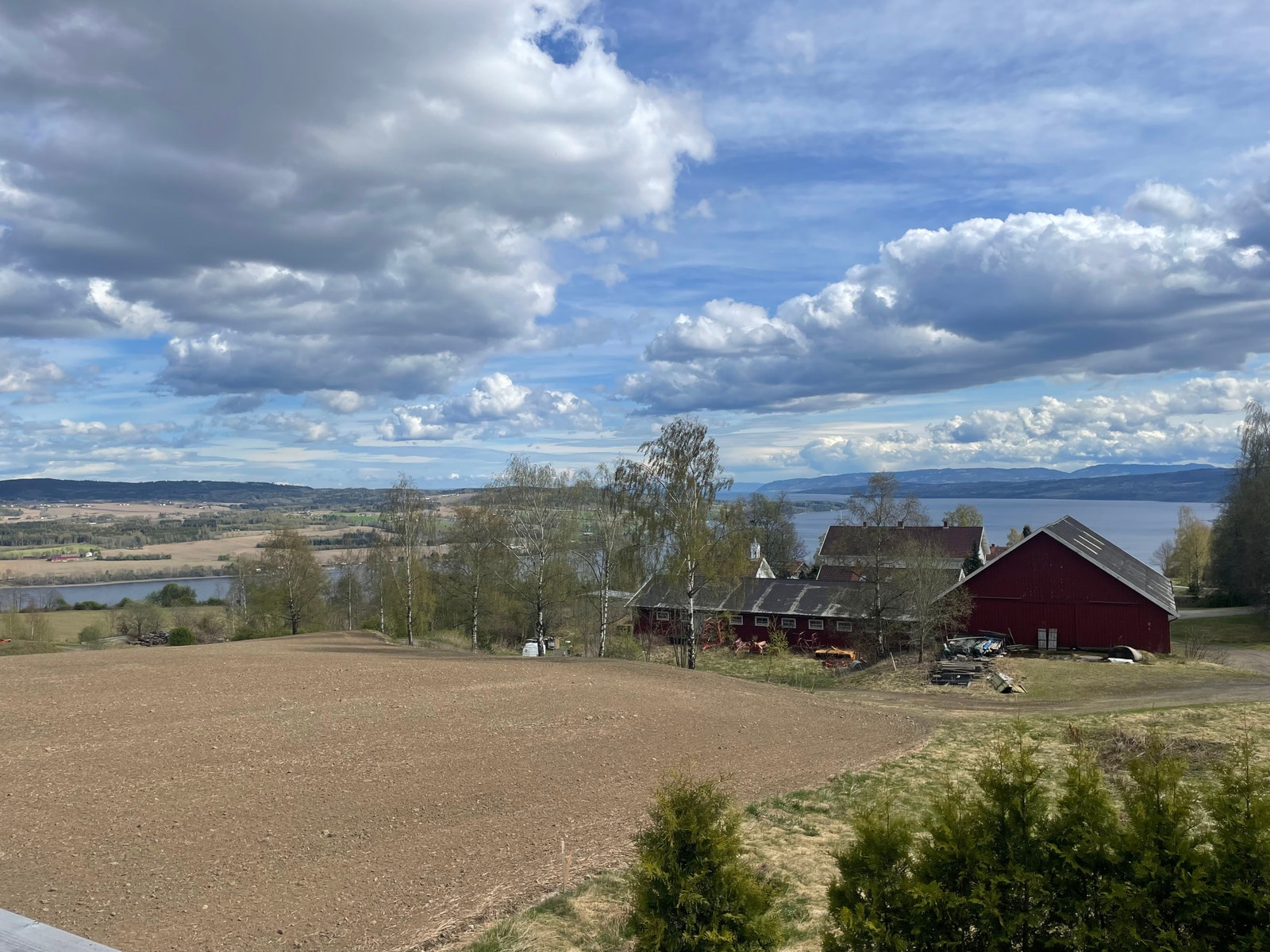 Utsikt fra veranda. Galleribilde