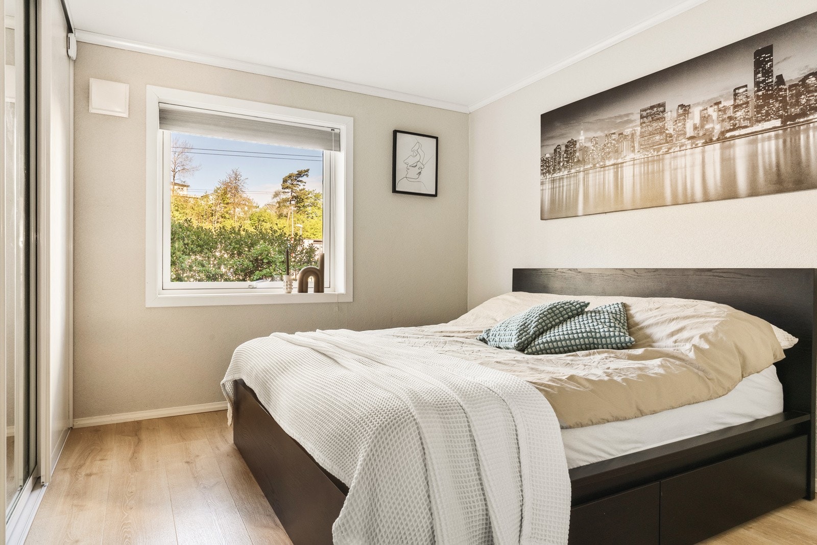 Leiligheten har tre soverom av god størrelse. Galleribilde