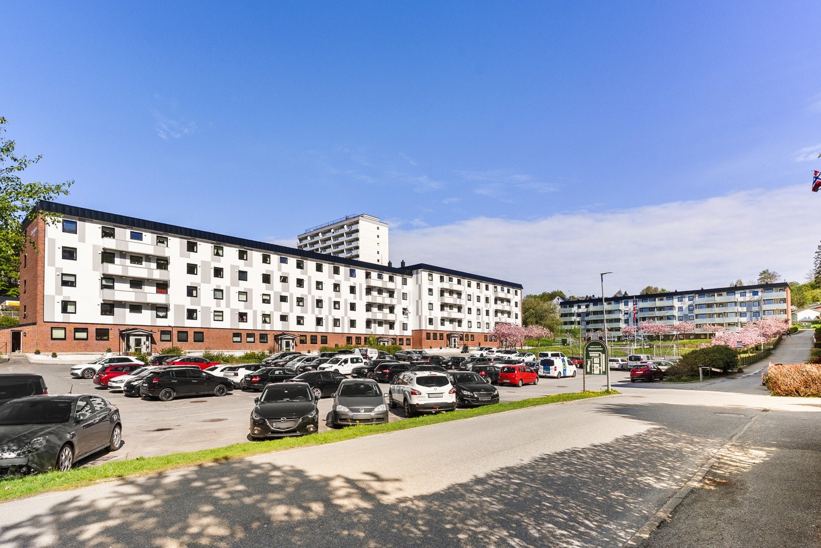 Veletablert boligområde på Laksevåg, like utenfor Bergen sentrum. Galleribilde