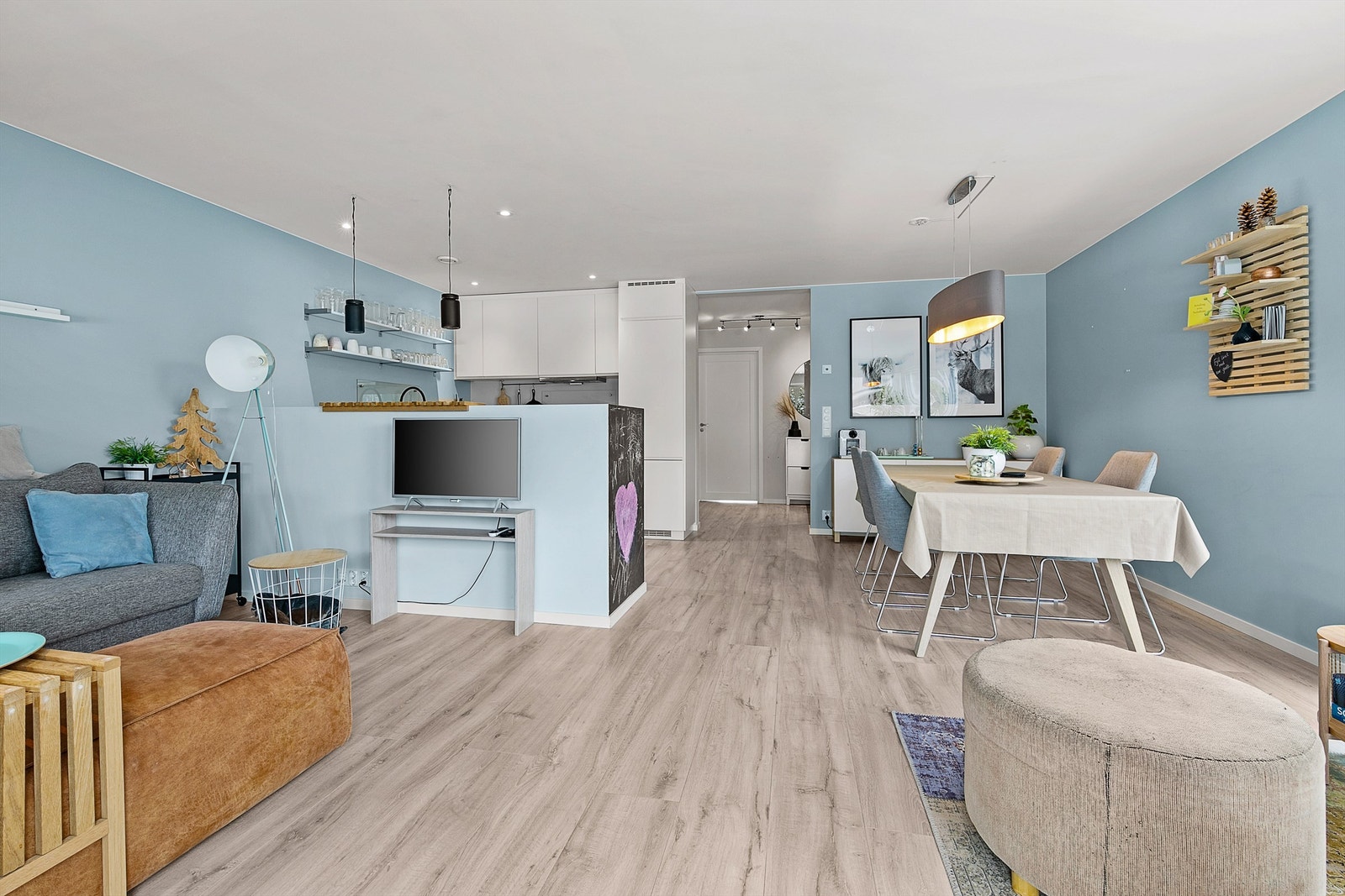 Stue / spisestue Galleribilde