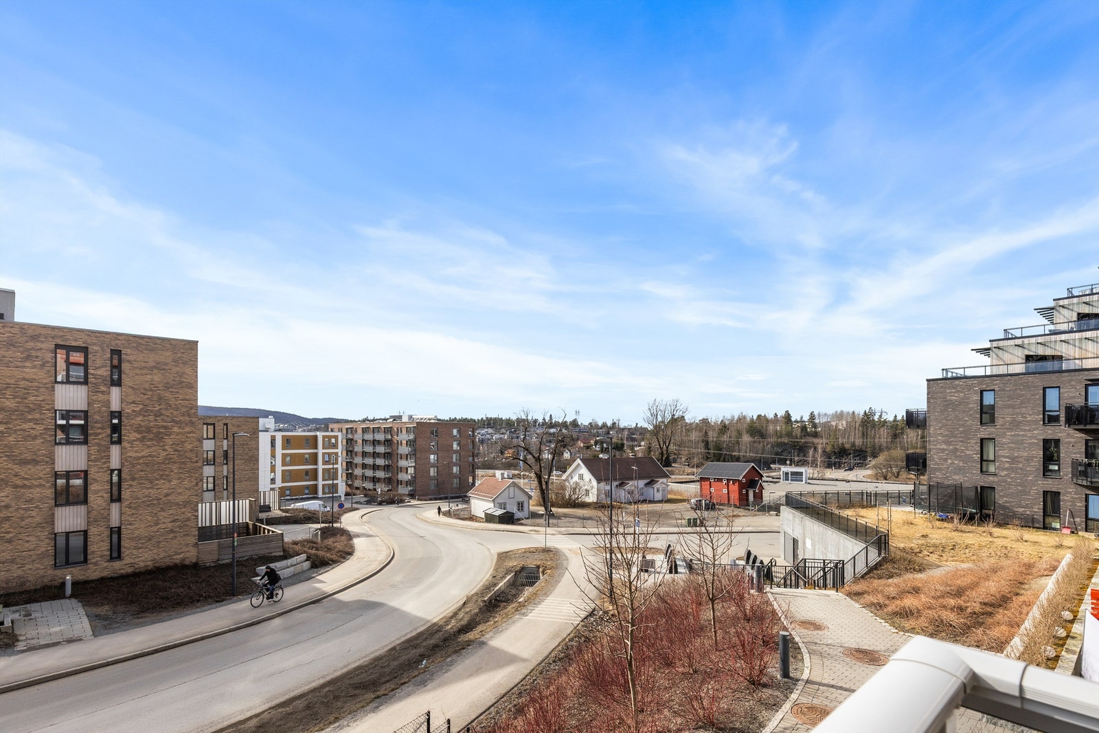 Her har man god utsikt mot området. Galleribilde