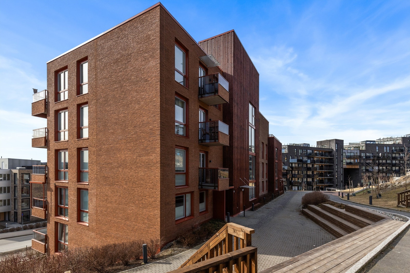 Byggets fasade Galleribilde