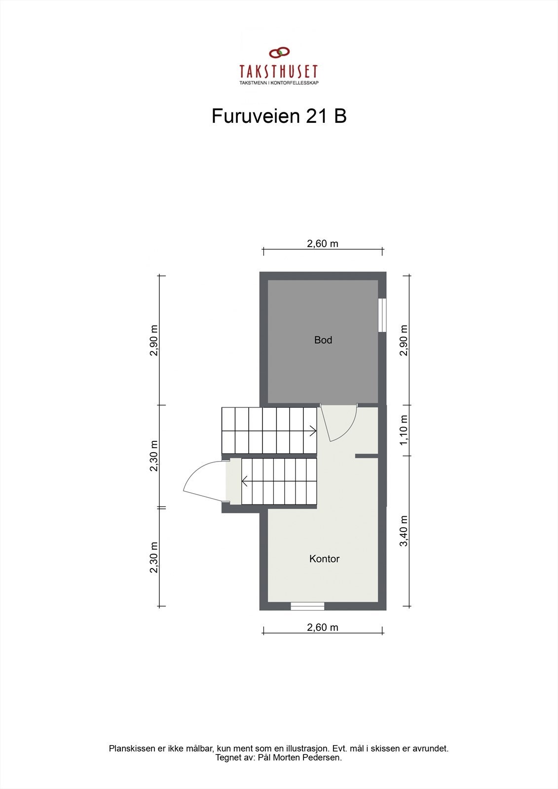 Plantegning 2. underetasje Galleribilde