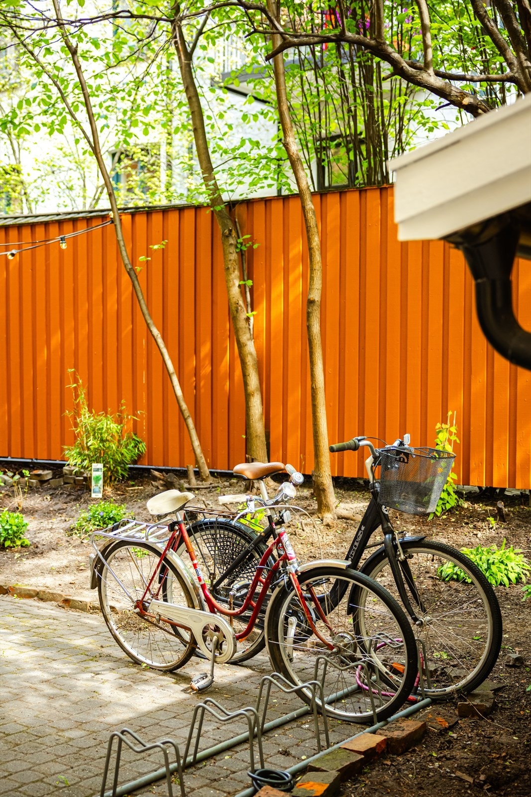 Felles sykkelparkering for beboerne. Galleribilde