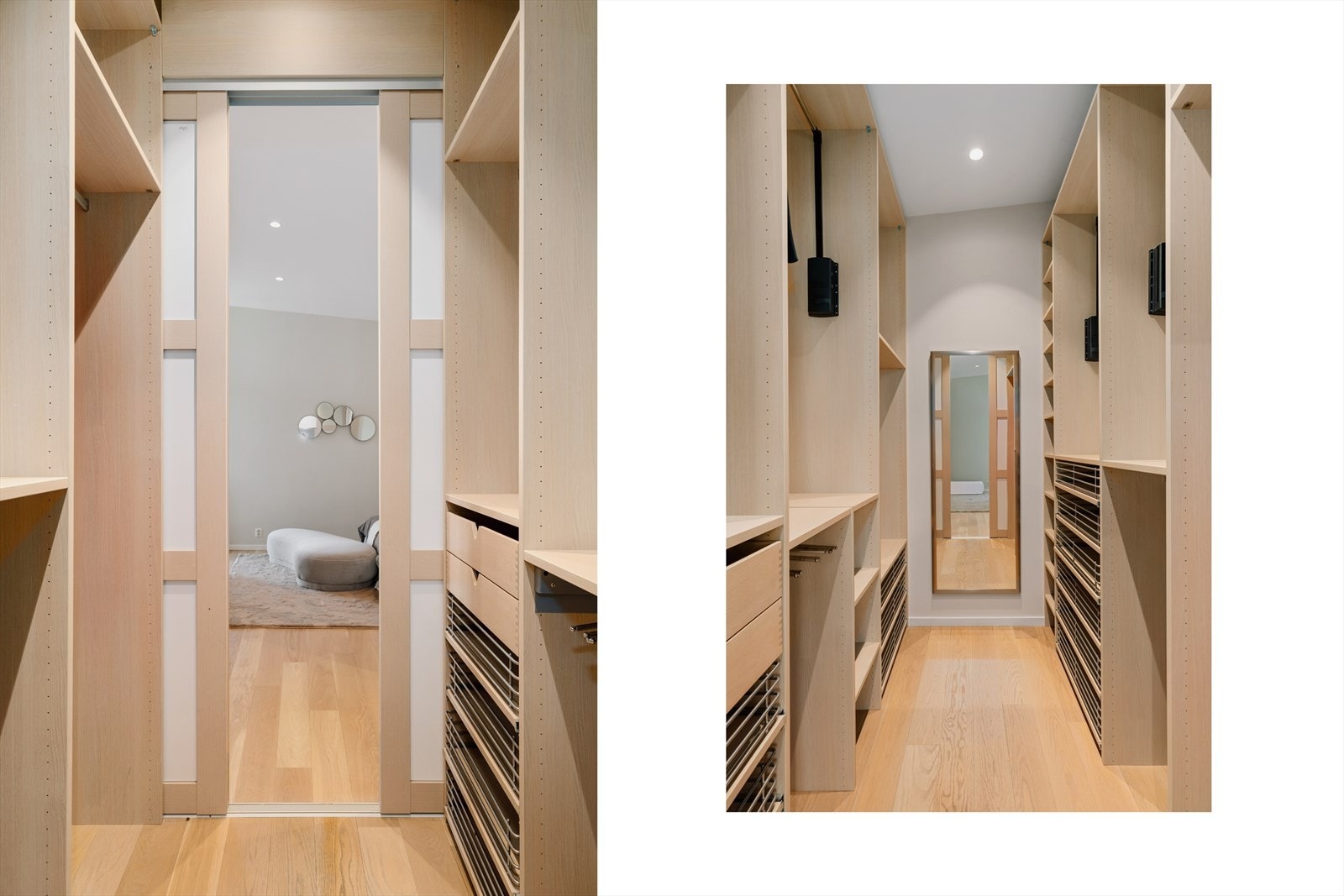 På hovedsoverommet er det en herlig walkin garderobe. Galleribilde