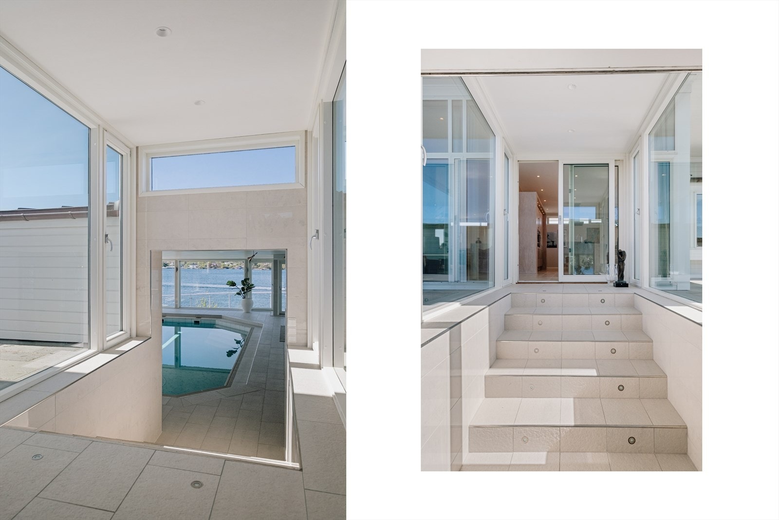 Bli med ned til bassengrommet. Galleribilde