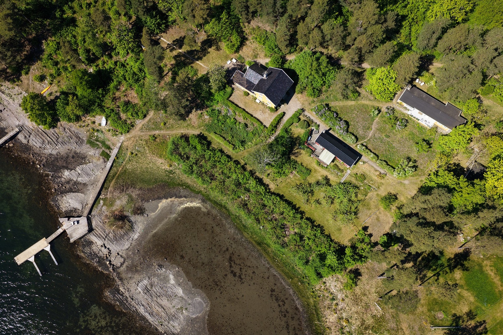 Oversiktsbilde over eiendommen. Galleribilde