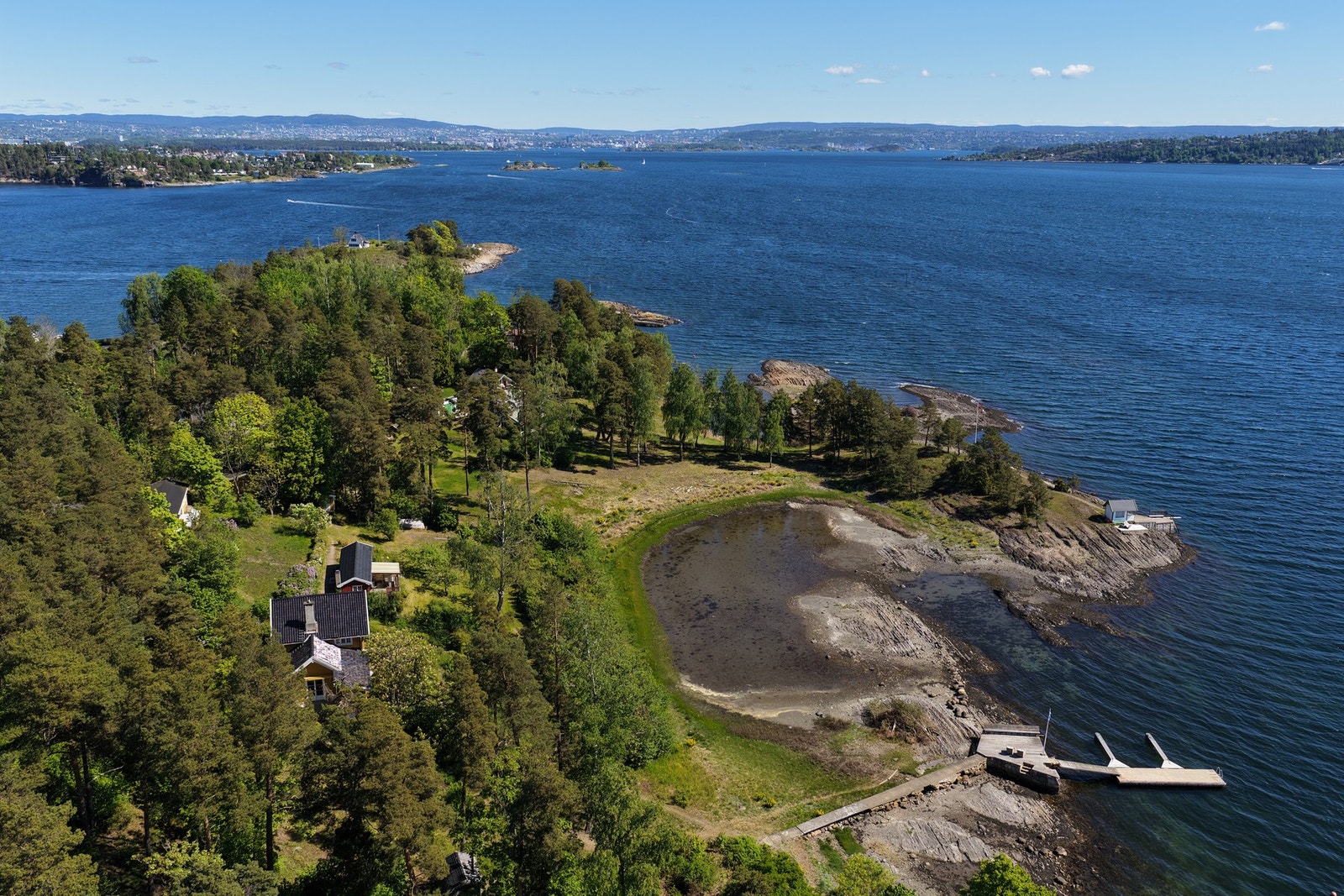 Et sommerparadis, kun en kort båttur unna Oslo. Galleribilde