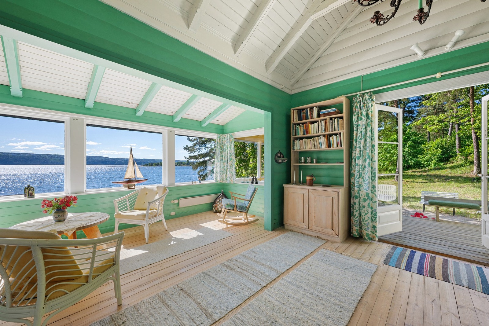 Velkommen inn i hovedhytta. Galleribilde