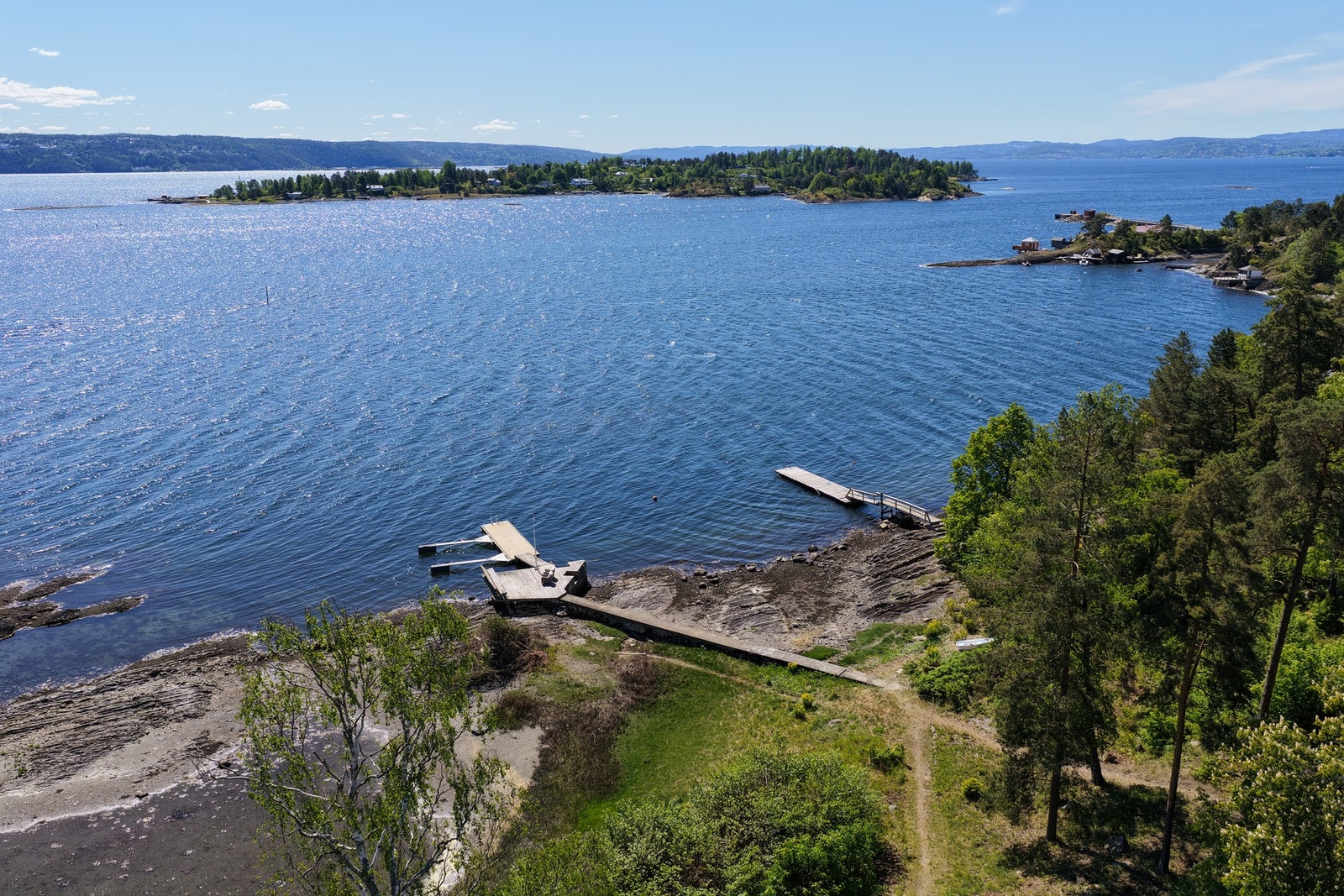 "Bugta" ligger godt skjermet for vind. Galleribilde