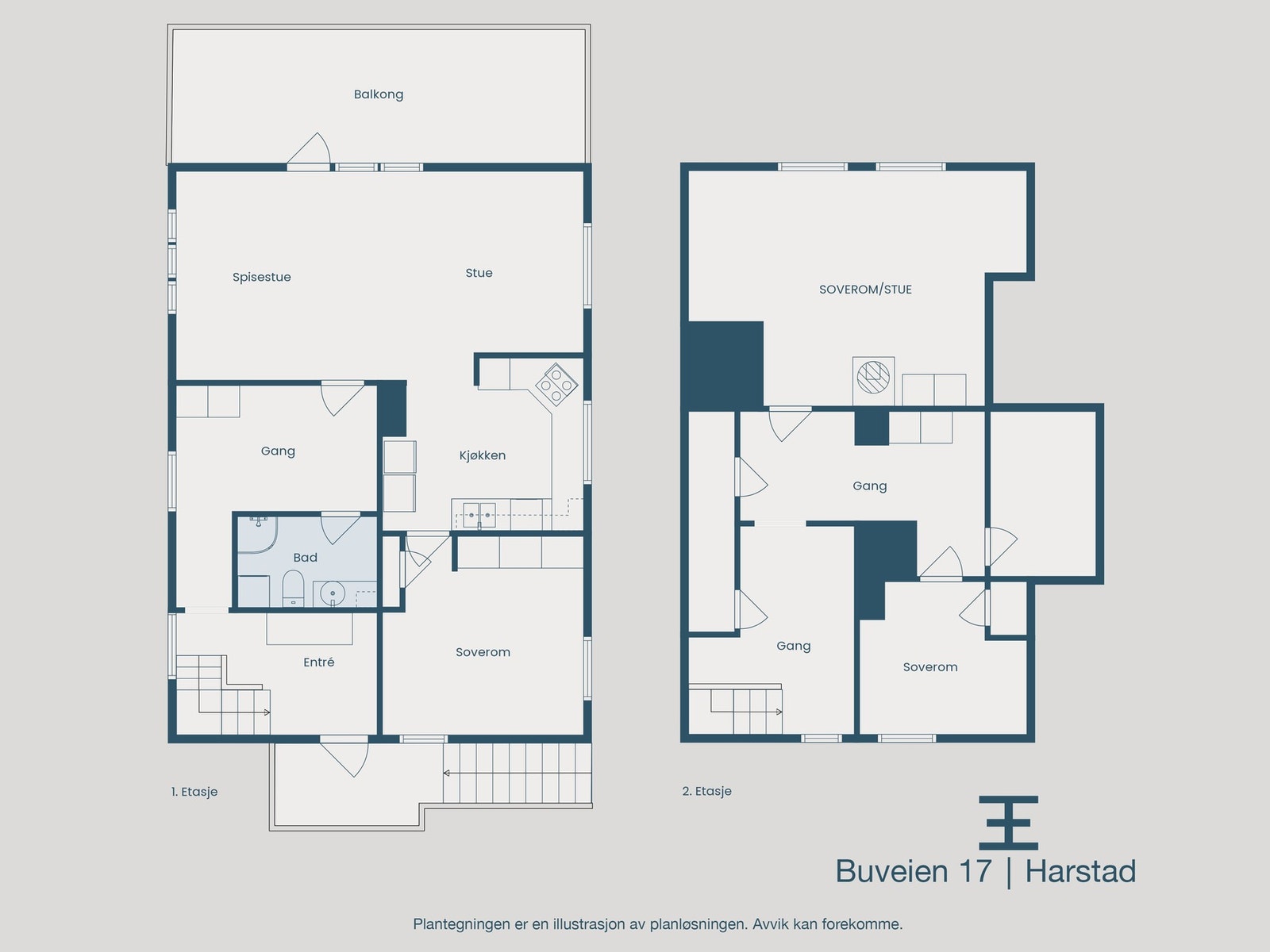 Plantegninger samlet Galleribilde