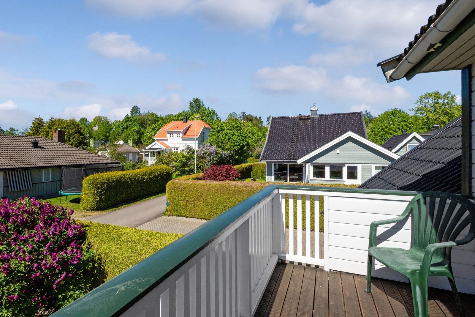 Balkongen med utgang fra det ene soverommet Galleribilde