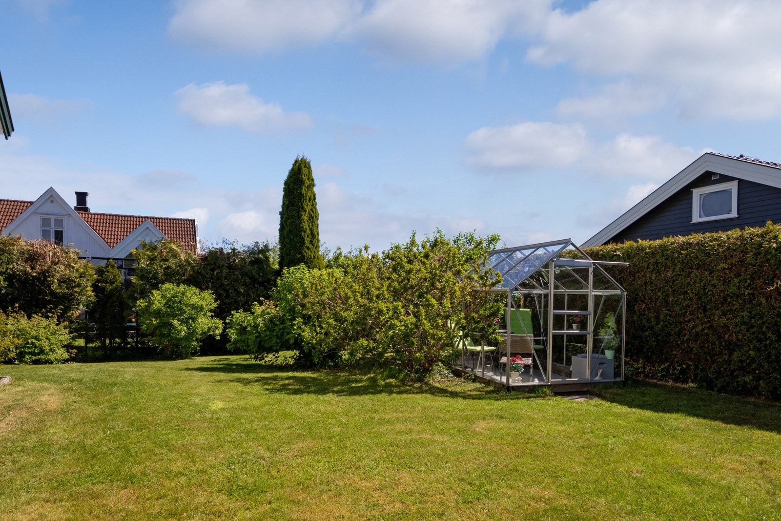 Her har man også drivhus Galleribilde