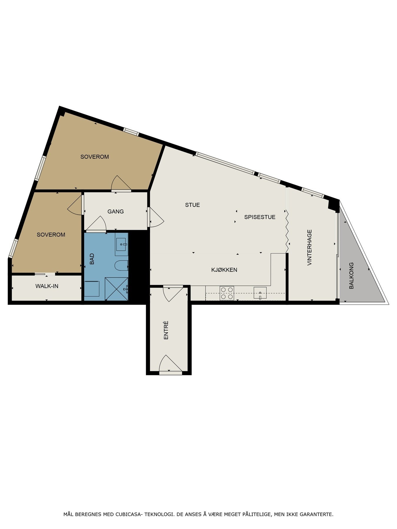 Planskisse Galleribilde