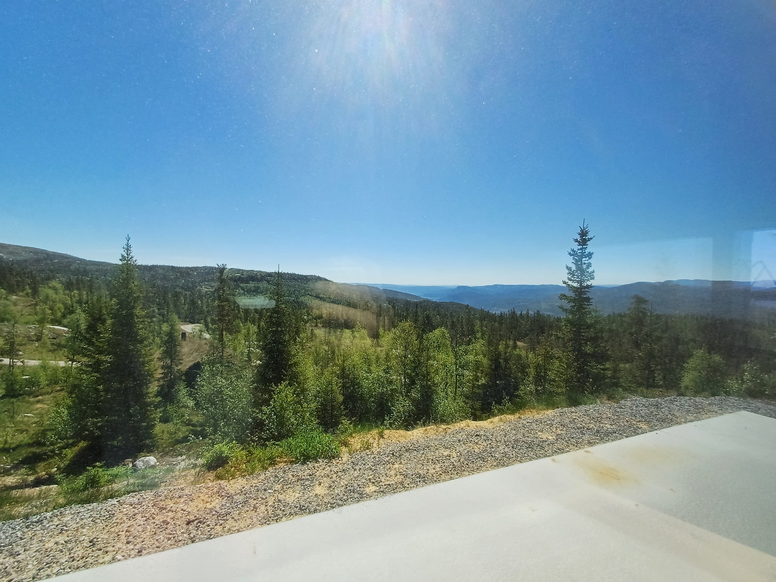 Fantastisk utsikt i alle retninger Galleribilde