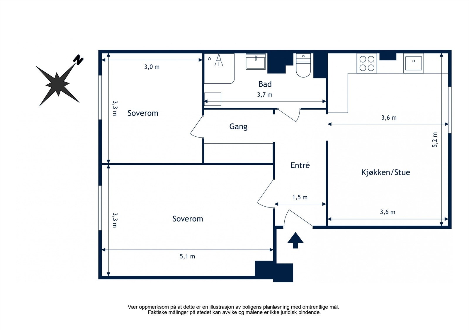 Planskisse Galleribilde