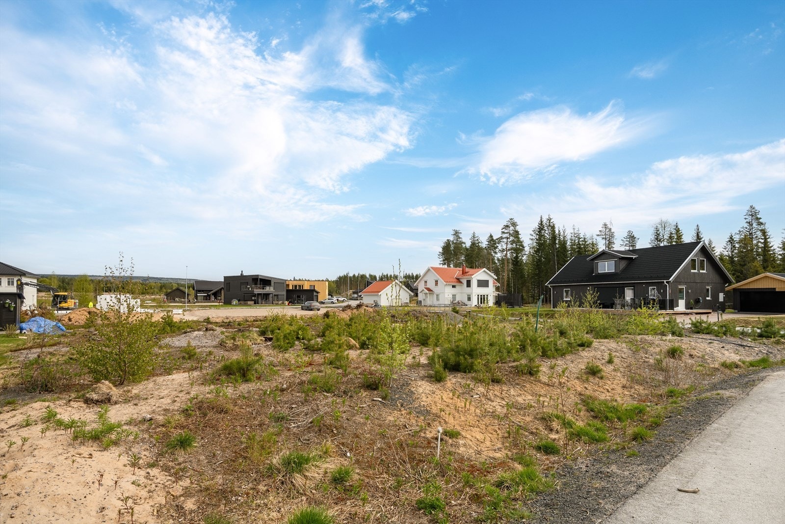 Attraktiv boligtomt uten byggeklausul. Galleribilde