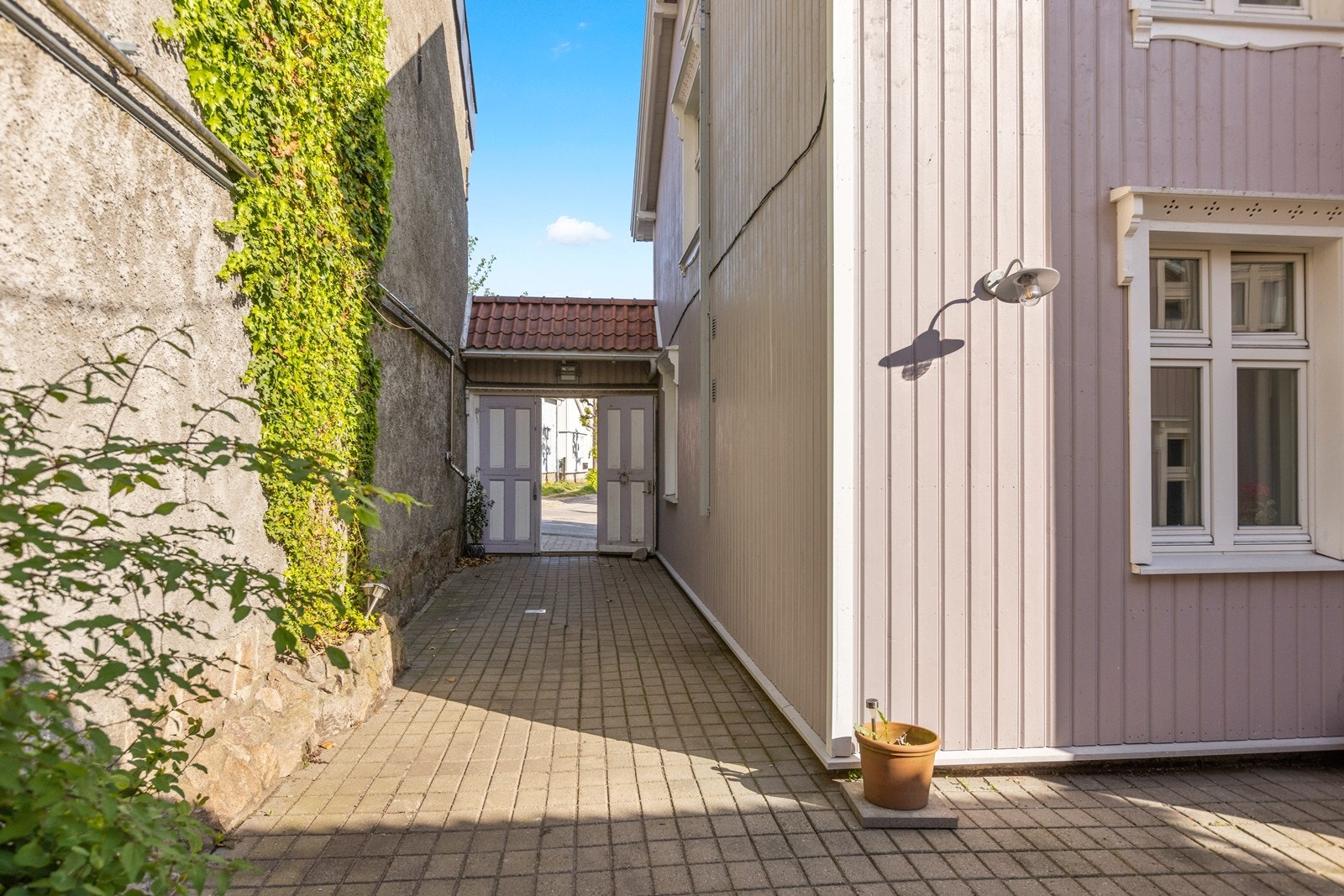 Koselig og sjarmerende inngangsparti Galleribilde