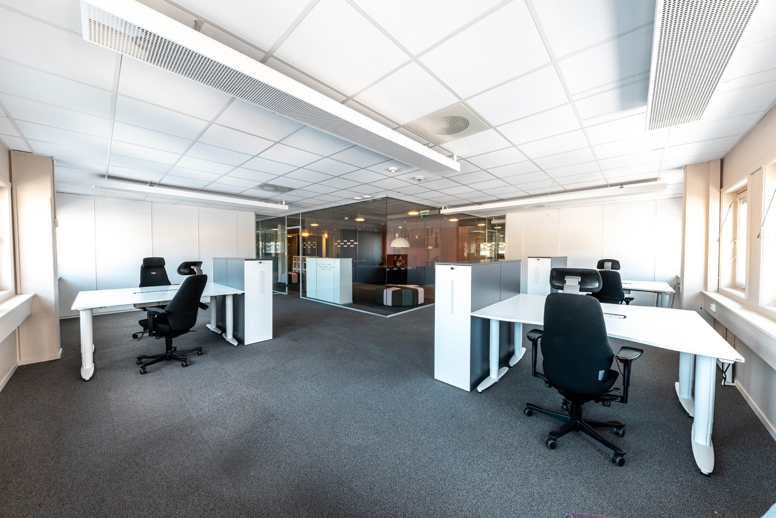 Størrelsen på kontorene kan tilpasses etter ønske Galleribilde