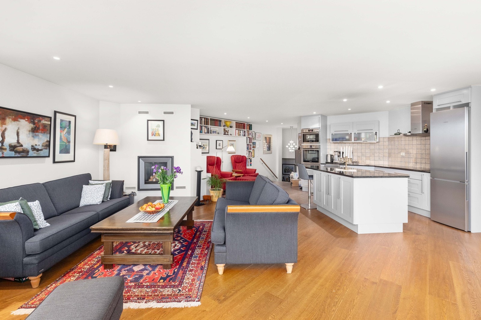 Gasspeisen gir både god varme og hygge på kaldere dager. Galleribilde