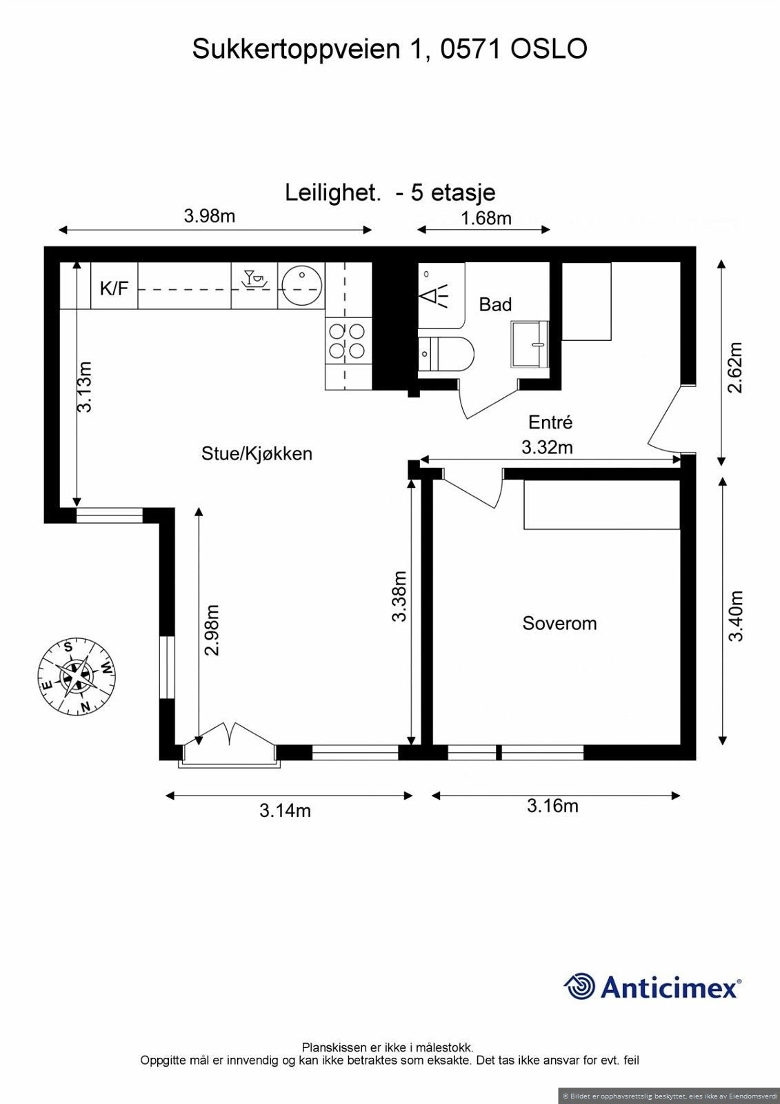Plantegning, sukkertoppveien 1.jpg Galleribilde