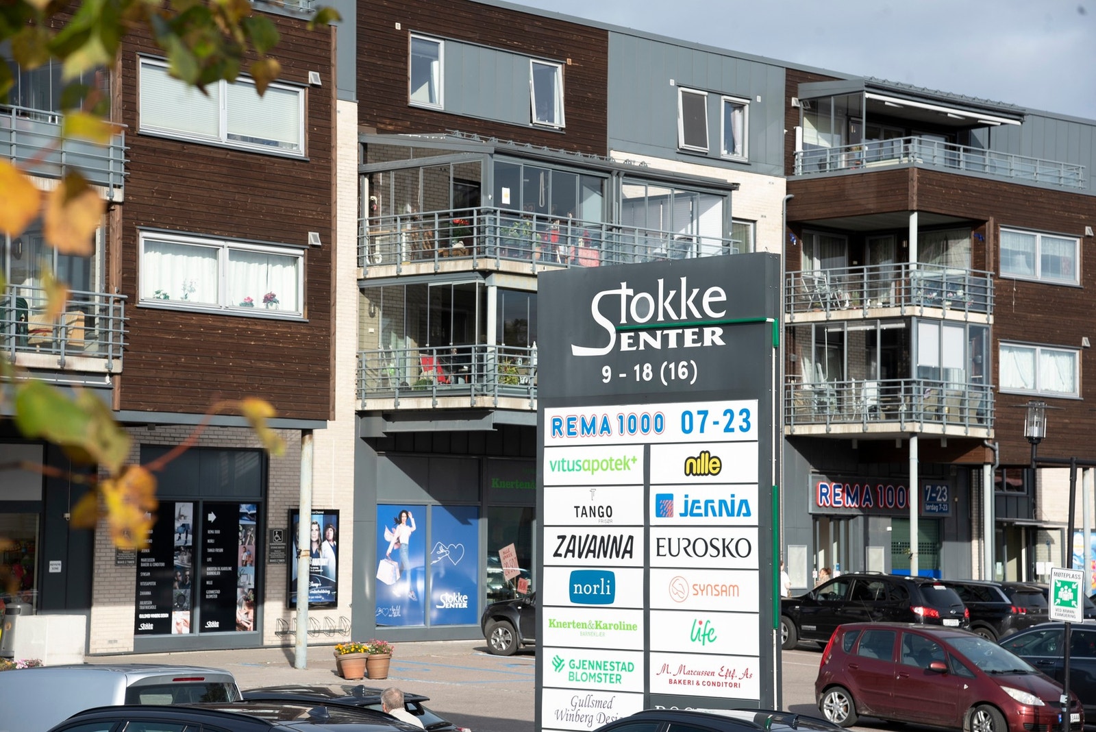 Stokke sentrum har "alt" Galleribilde
