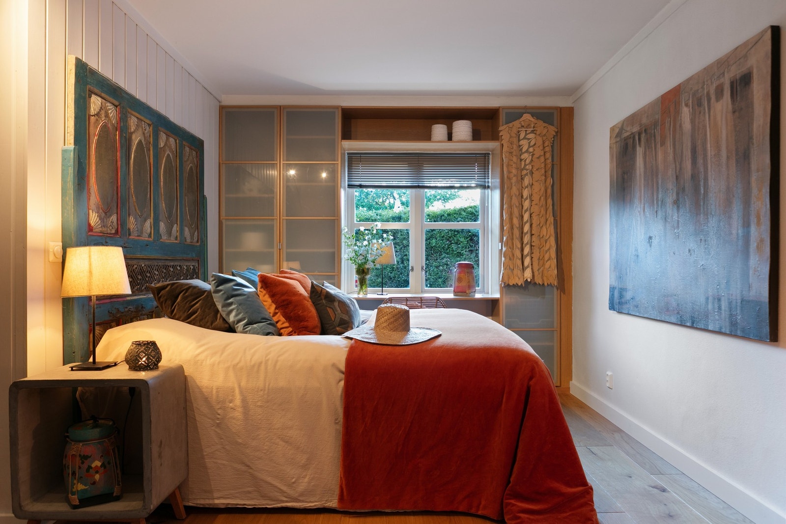 Hovedsoverommet er svalt og inviterer til en god natts søvn. Galleribilde