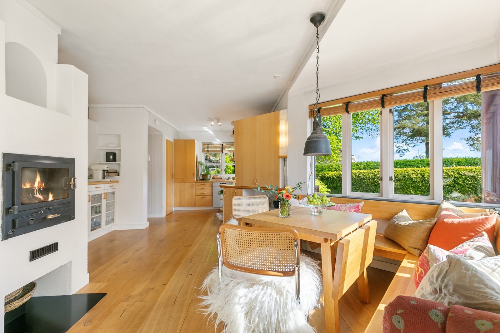 Boligen ligger meget skjermet til, helt uten innsyn. Galleribilde