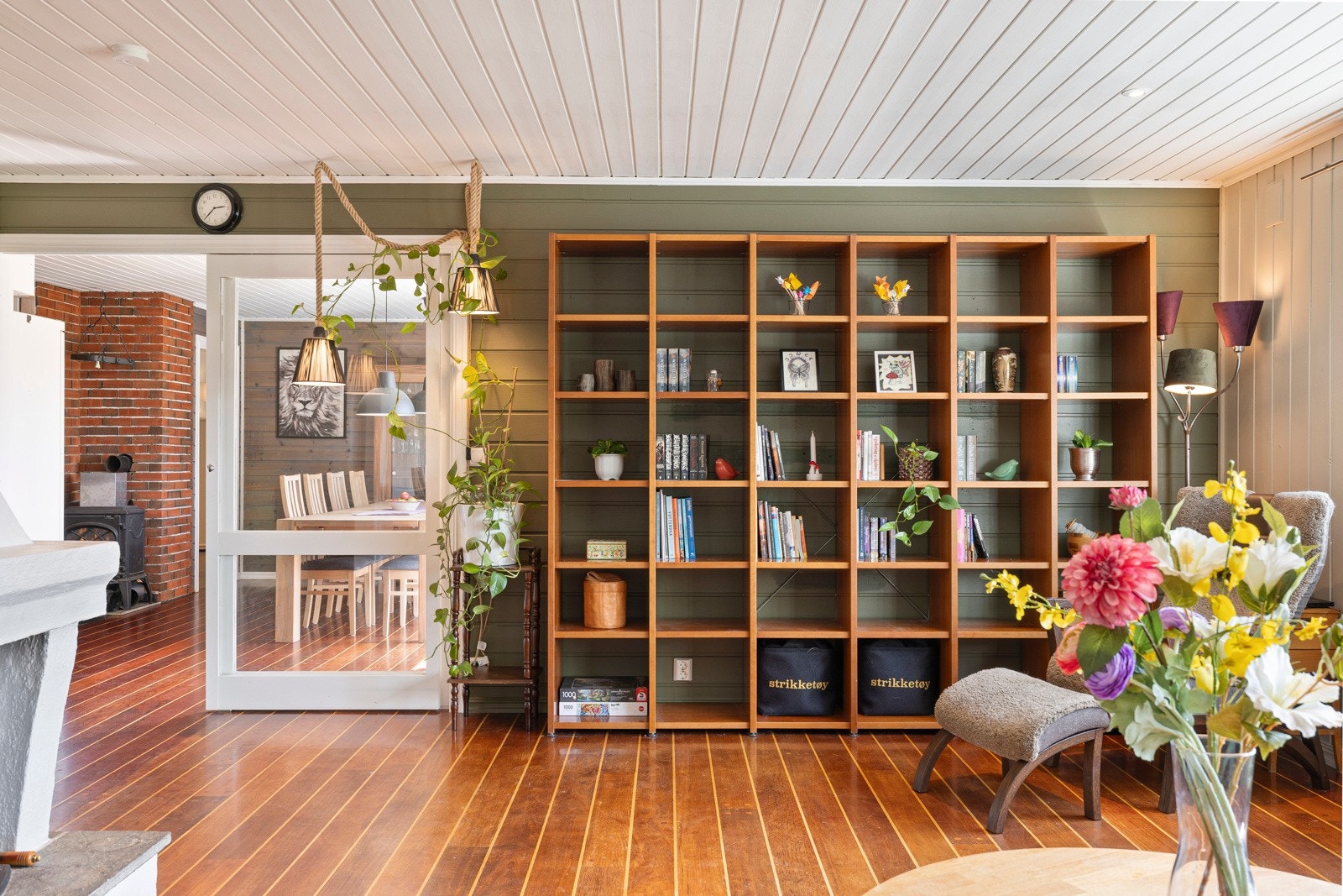 Her er det gode muligheter for å tilføye eget preg i form av kunst og dekor. Galleribilde