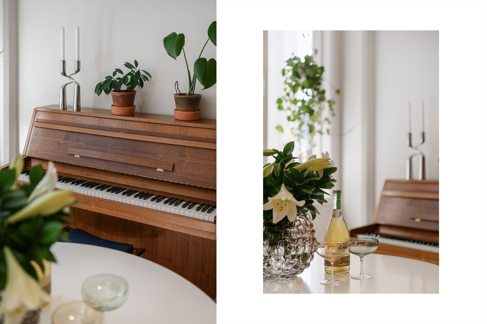 God plass til piano. Galleribilde