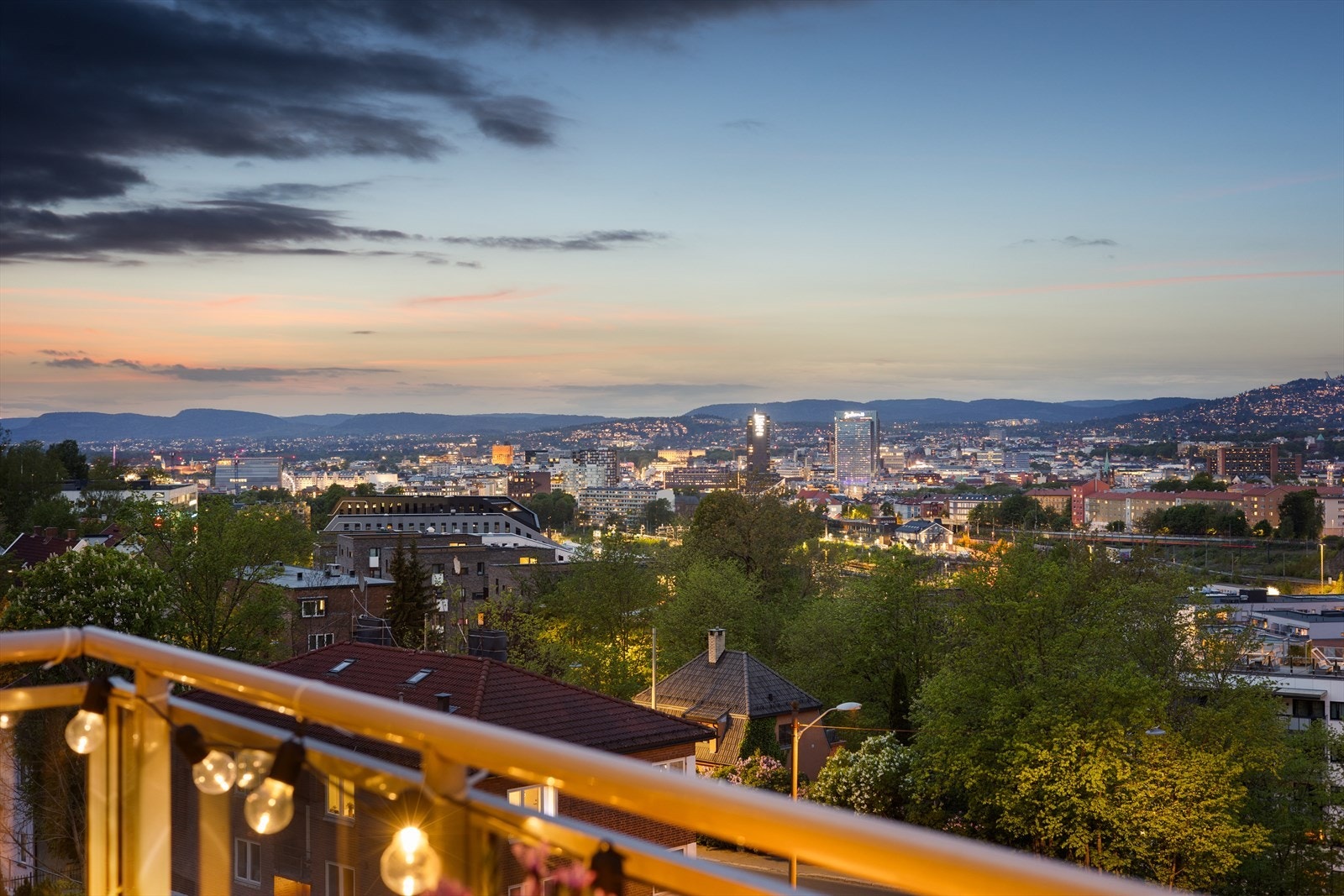 Her kan man nyte vakre solnedganger og lade batteriene etter en hektisk dag. Galleribilde