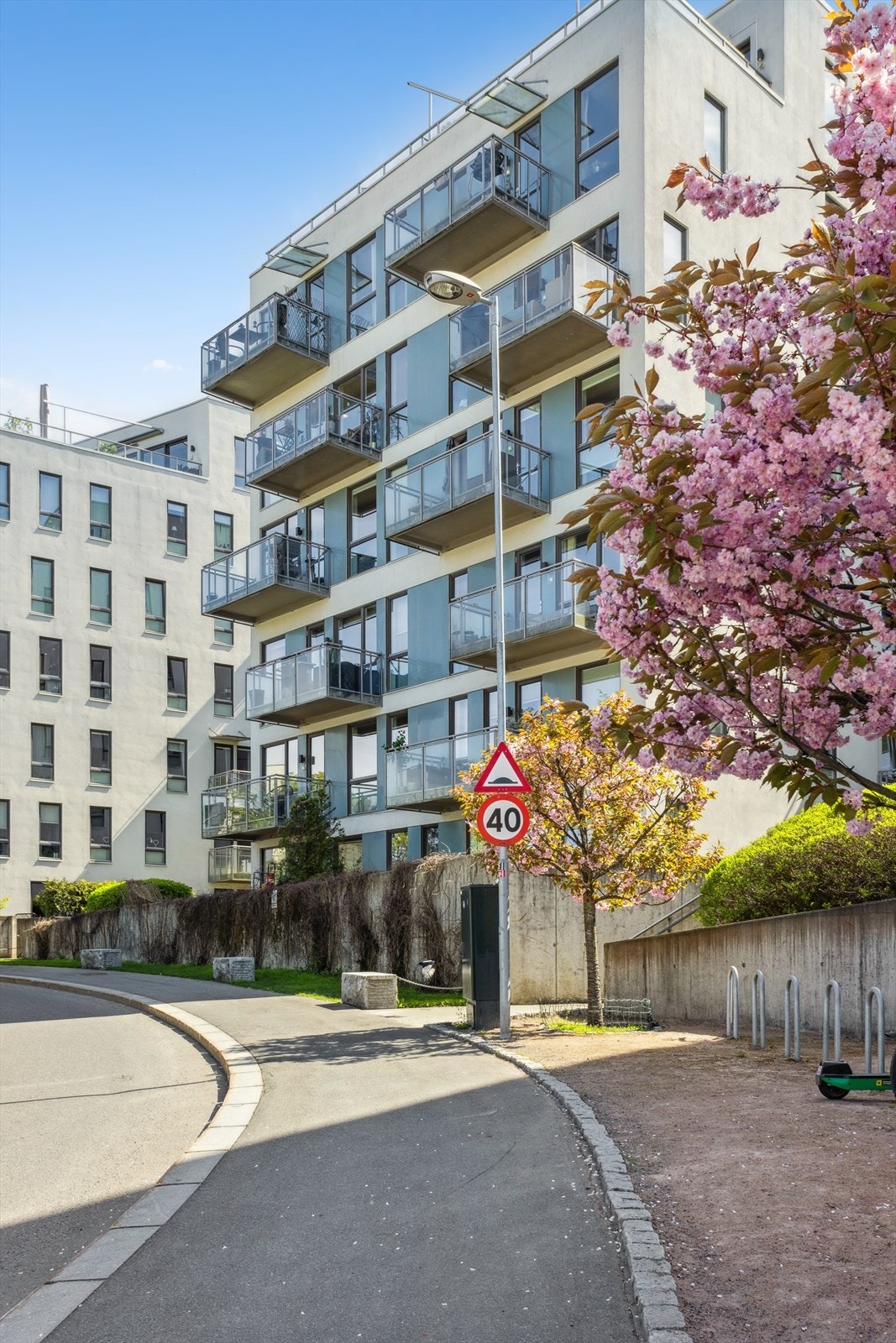 Fasade. Bygget ble oppført i 2011. Galleribilde