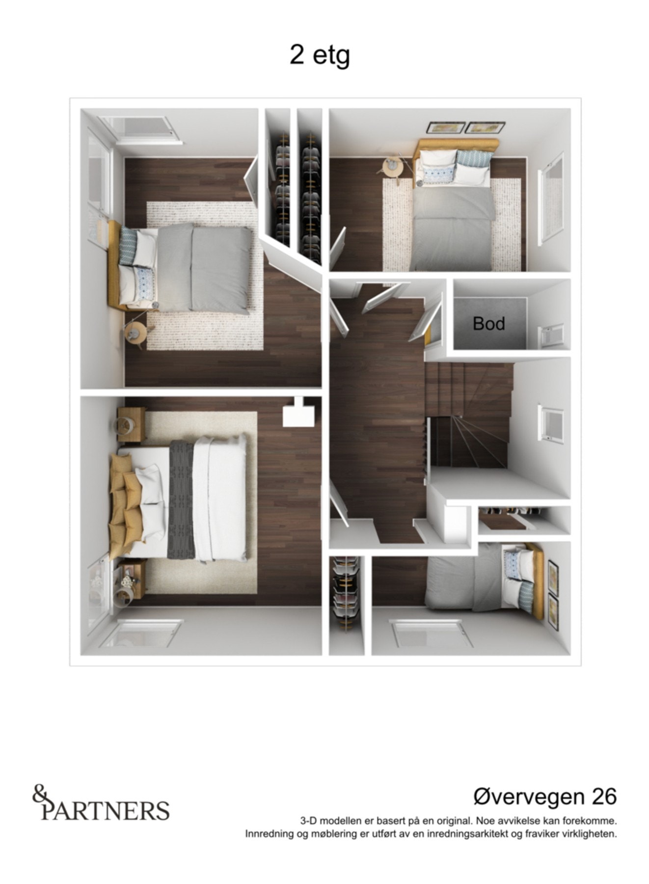 Planskisse 2. etasje Galleribilde