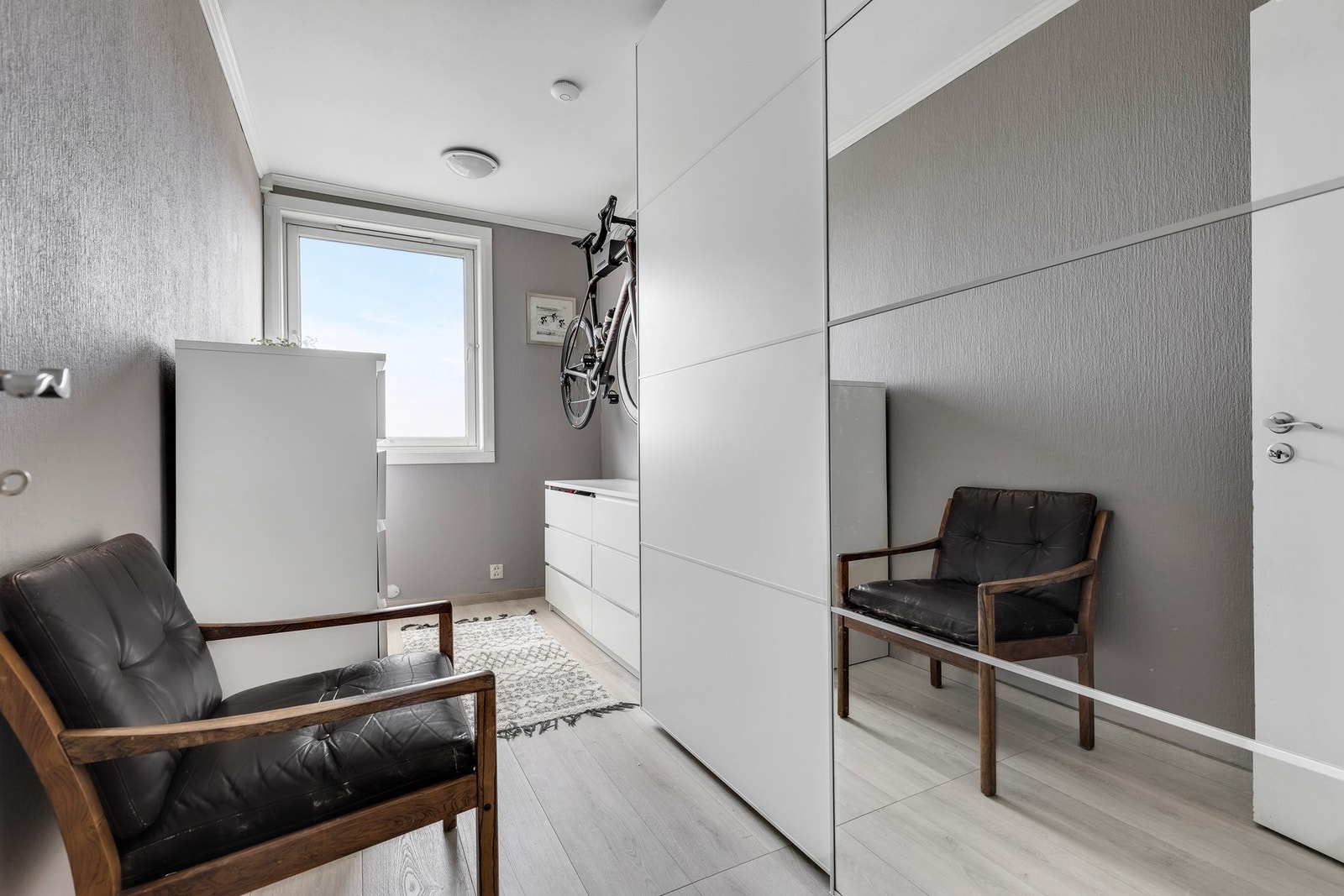 Det 3. soverommet er på 7,7 kvm. Galleribilde