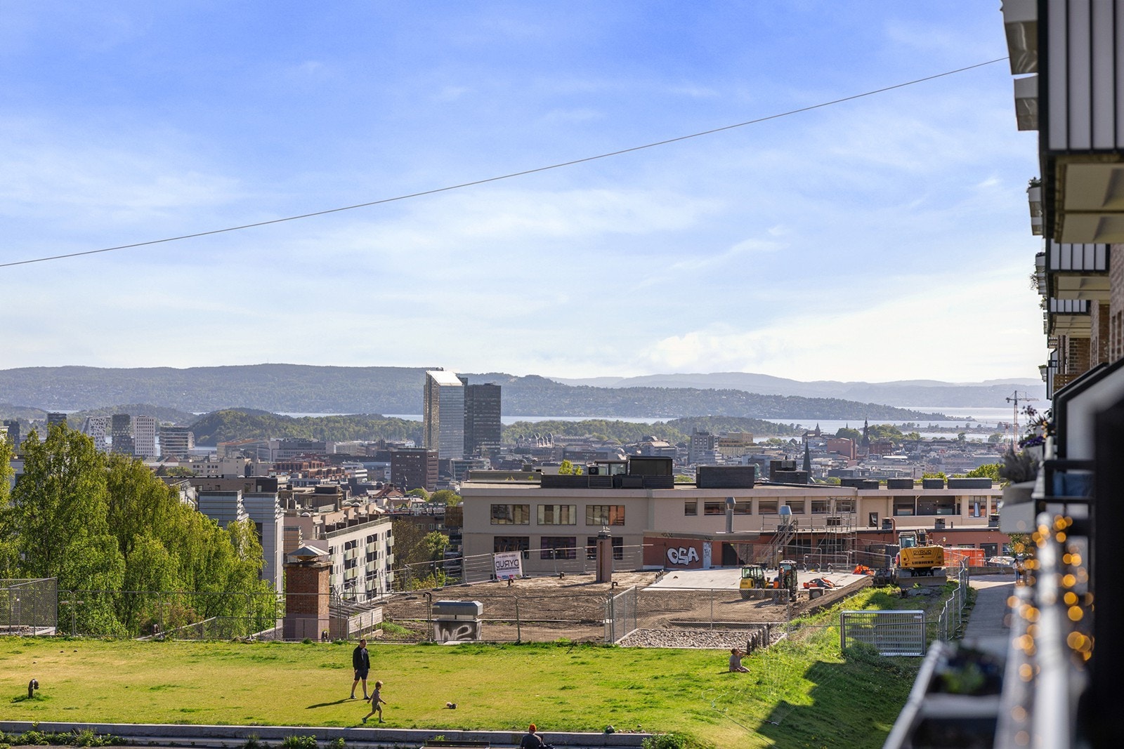 Sjøutsikt fra balkongen Galleribilde