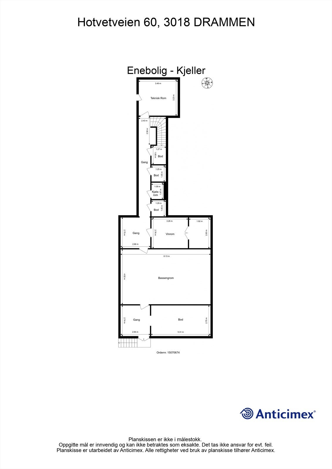 Plantegning - Kjeller Galleribilde