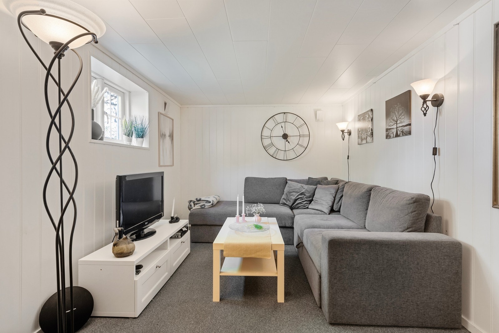 Her er det bare å sette seg til rette og nyte en god film eller gamingkveld Galleribilde