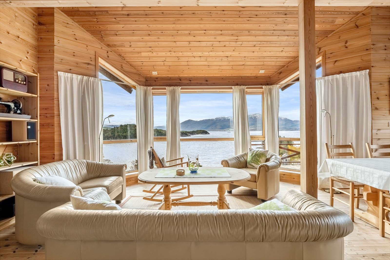 Nydelig utsikt fra stuen Galleribilde