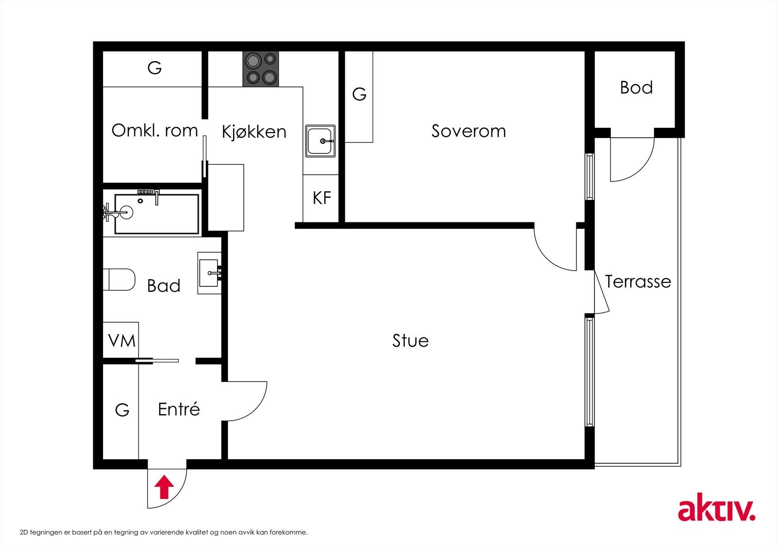 Plantegning. Galleribilde