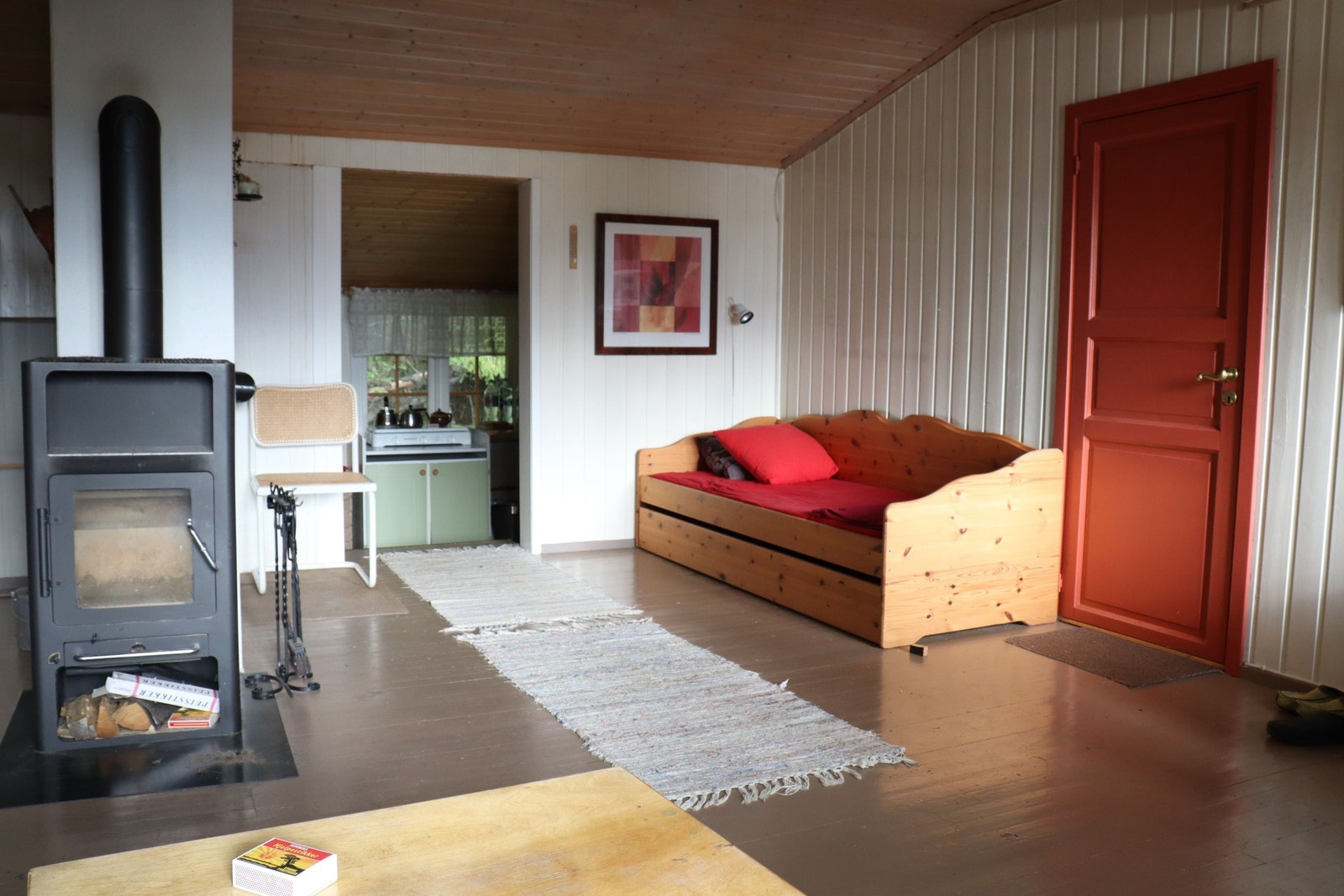 Stue med ekstra soveplass Galleribilde