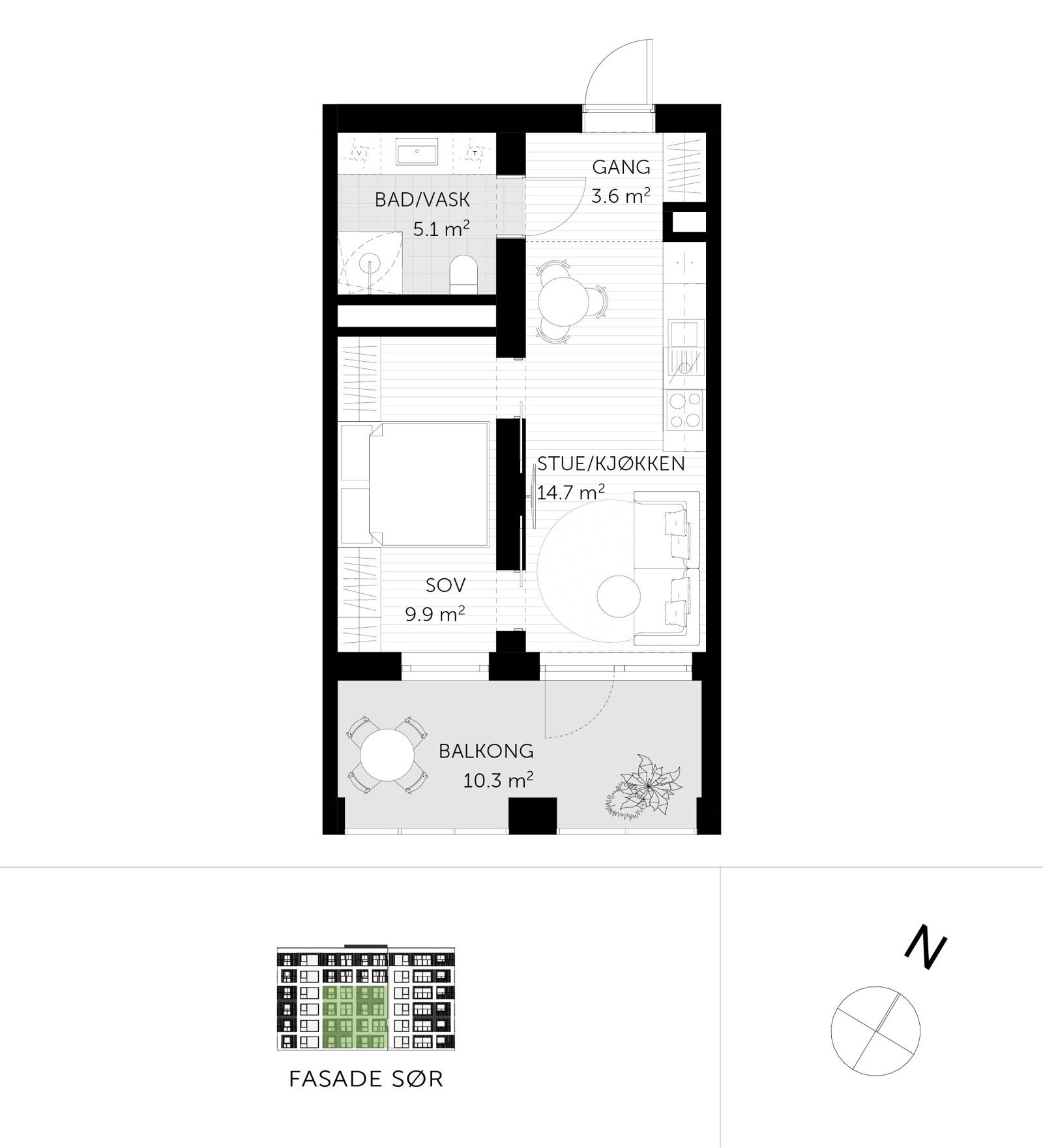 Plantegning - K302 Galleribilde