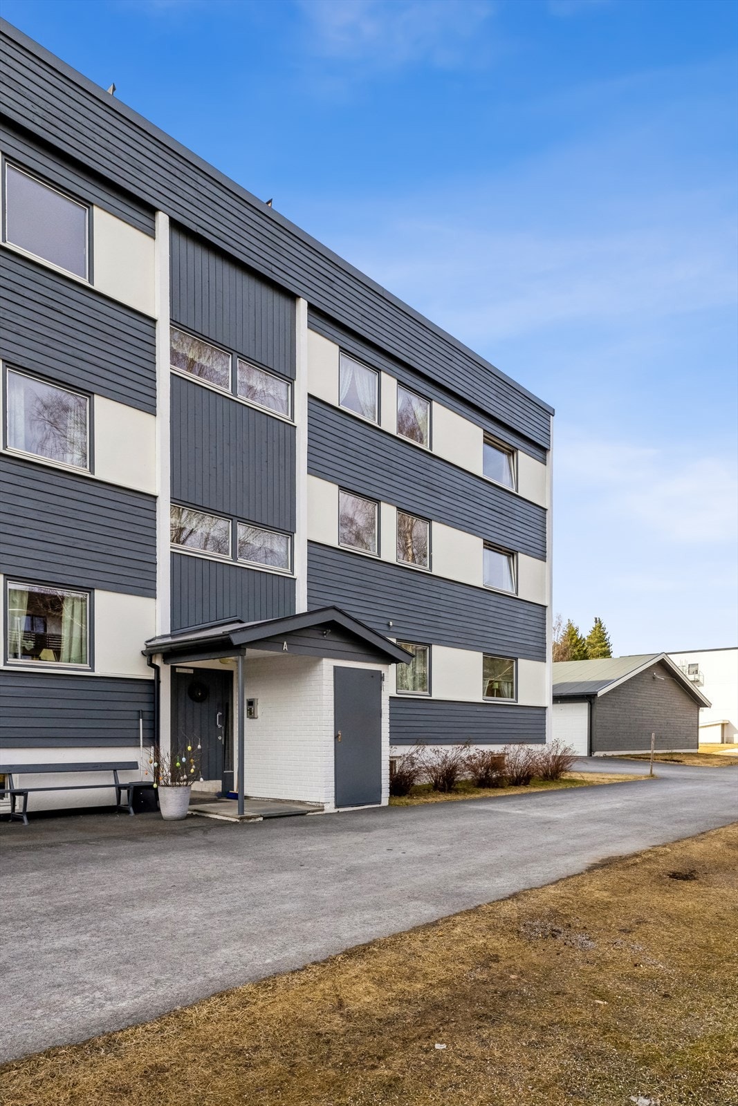 Felles inngangsparti Galleribilde