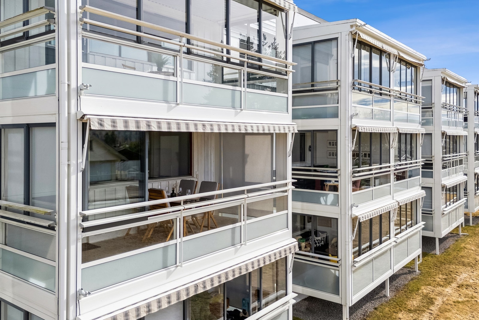 Balkong og fasade Galleribilde