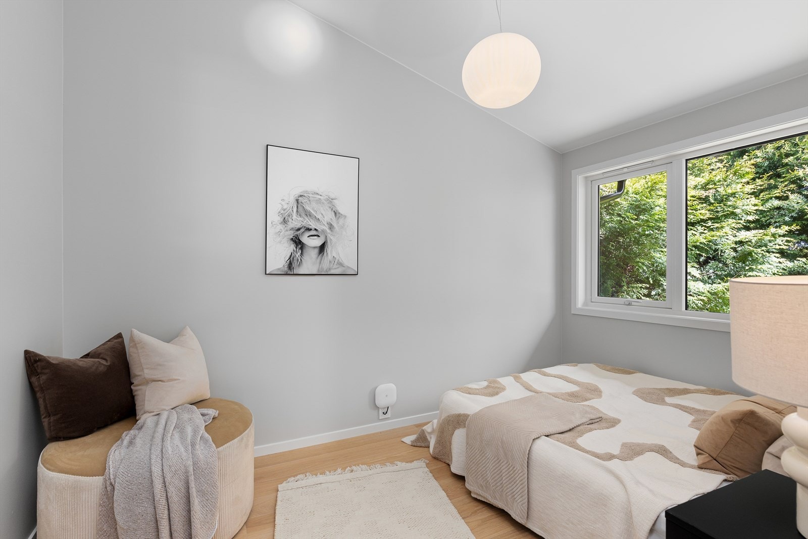 Soverom nr. 3 på hovedplan Galleribilde