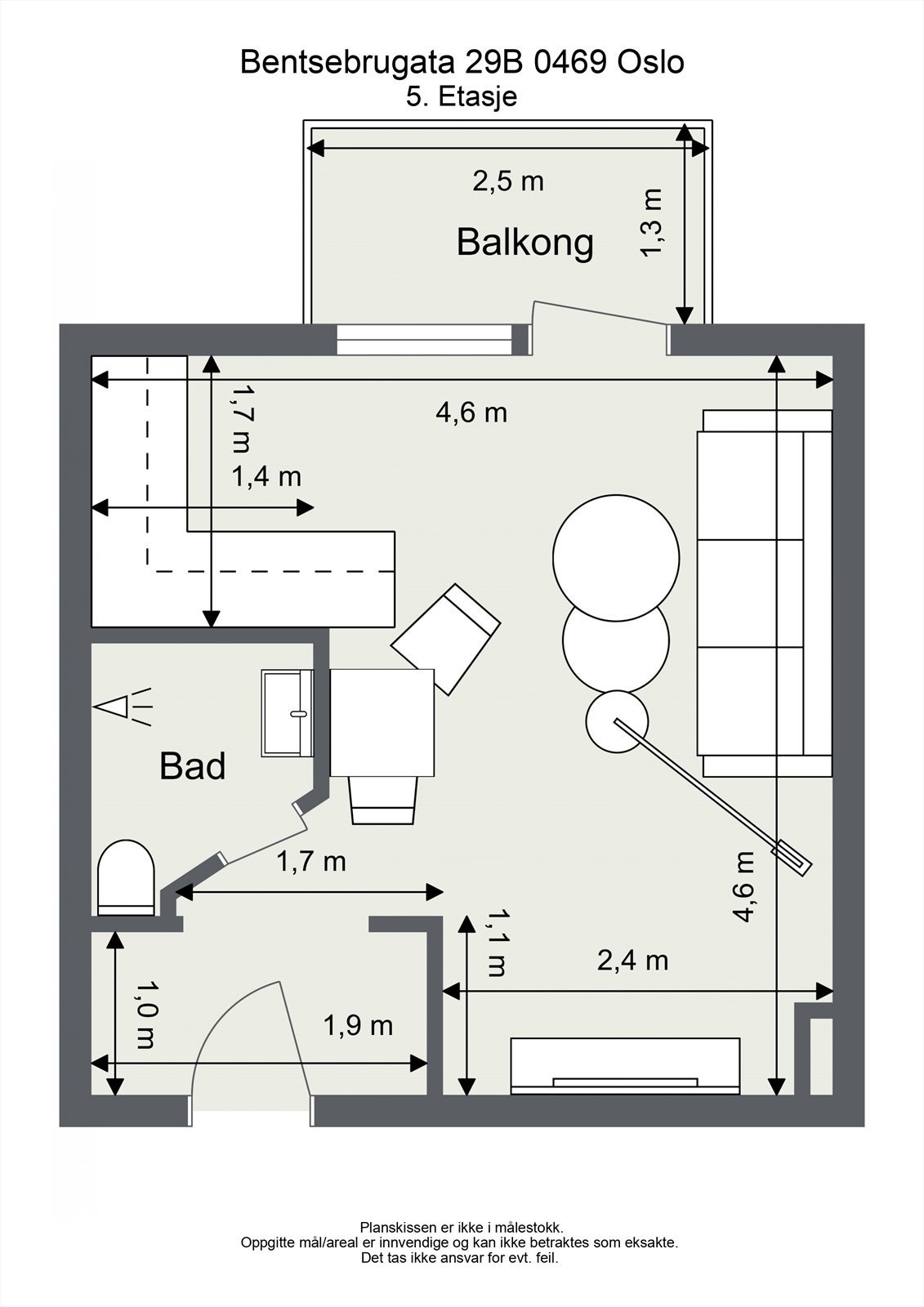 Planskisse. Galleribilde